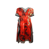 Ladies Summer Holiday Loose Open Fit Kaftan