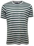 Jack &Danny's Striped Marl Crew Neck T-Shirt