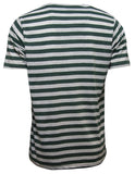 Jack &Danny's Striped Marl Crew Neck T-Shirt
