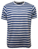 Jack &Danny's Striped Marl Crew Neck T-Shirt