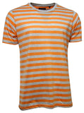 Jack &Danny's Striped Marl Crew Neck T-Shirt