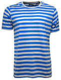 Jack &Danny's Striped Marl Crew Neck T-Shirt