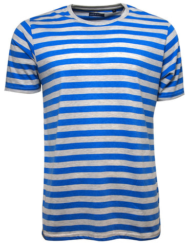 Jack &Danny's Striped Marl Crew Neck T-Shirt