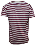 Jack &Danny's Striped Marl Crew Neck T-Shirt