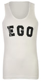 Branded Ego Men's Rib Vest with Ego Print