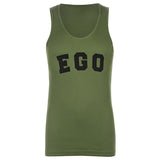 Branded Ego Men's Rib Vest with Ego Print