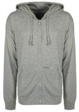 Mens Full Zip Hoody Grey