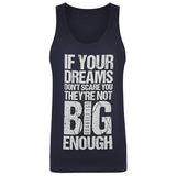 Men's "Dreams" Printed Vest Navy