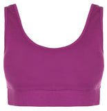 Ladies Low Back Sports Bra Grape