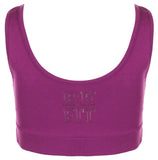 Ladies Low Back Sports Bra Grape
