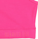 Ladies Low Back Sports Bra Fuschia