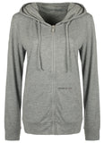 Ladies Full Zip Hoody Grey