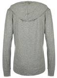 Ladies Full Zip Hoody Grey
