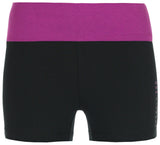 Ladies Shorts Black/Grape
