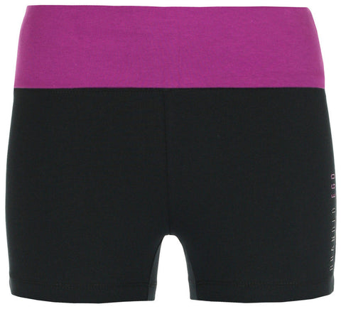 Ladies Shorts Black/Grape
