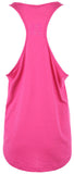 Ladies Racerback Vest Fuschia