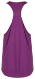 Ladies Racerback Vest Grape