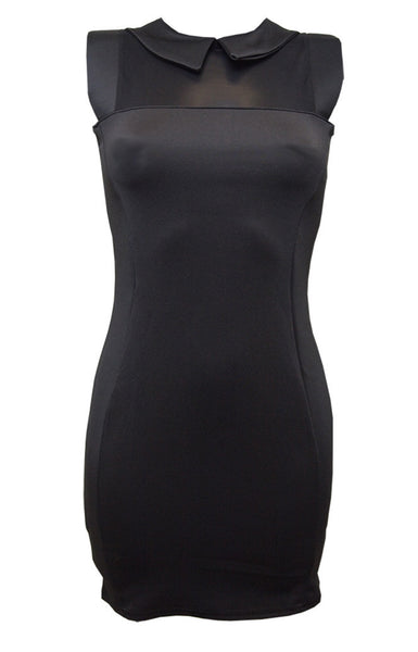 MARIETTA LITTLE BLACK DRESS - BLACK