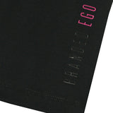 Branded Ego Ladies Printed Legging Black/Fuschia