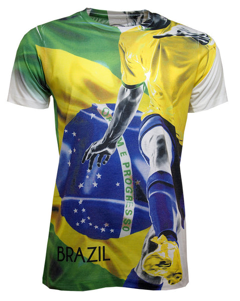 Jack & Danny's World Cup Sublimation T-shirt - Brazil