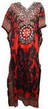Womens Summer Holiday Loose Fit Caftan Dress