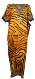 Womens Summer Holiday Loose Fit Caftan Dress