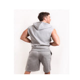 Branded Ego Men's Sleeveless Zipper Hoody