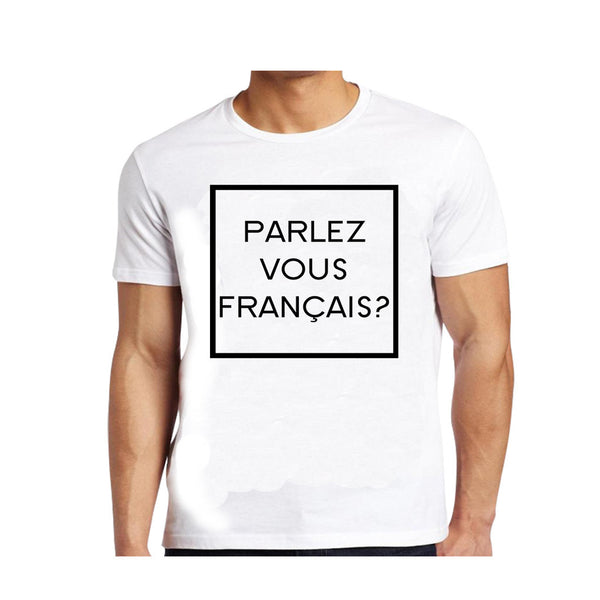 Jack & Danny's Parlez Vous Francais Printed T-shirt
