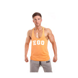 Branded Ego Men's Stringer Vest With "EGO" Chest Print