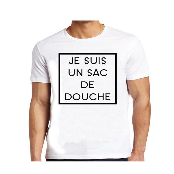 Jack & Danny's Je Suis un Sac De Douche Printed T-shirt