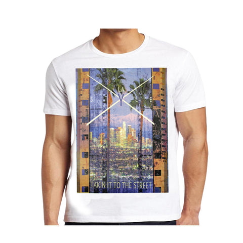 FITZGERALD CITY OF ANGELS PRINTED T-SHIRT - WHITE