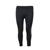 GNC Basic Ladies Legging With Suede look And Faux leather