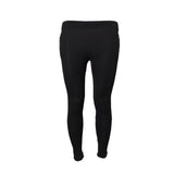 GNC Basic Ladies Legging with silver  zip detail