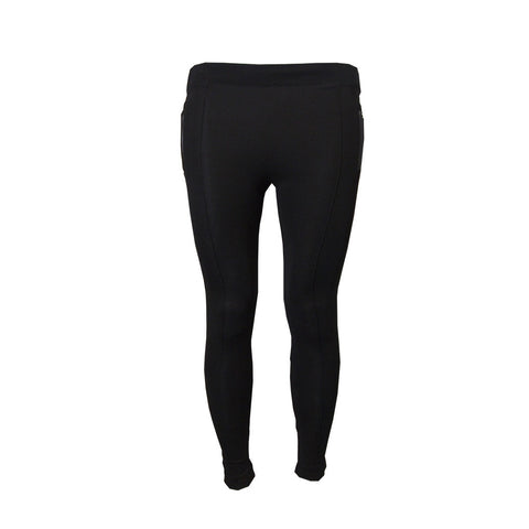 GNC Basic Ladies Legging with silver  zip detail