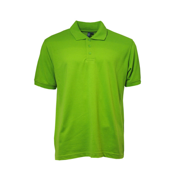 Jack & Danny's Men's Premium Polo Neon Green