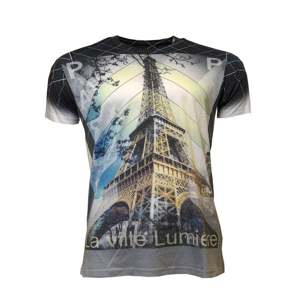 Jack & Danny's La Ville Lumiere Sublimation T-shirts White
