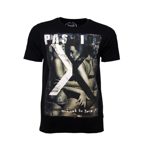 Jack & Danny's Passion X Printed T-shirt Black