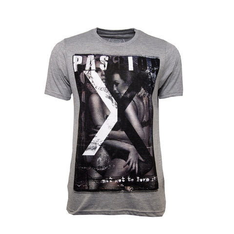 Jack & Danny's Passion X Printed T-shirt Grey