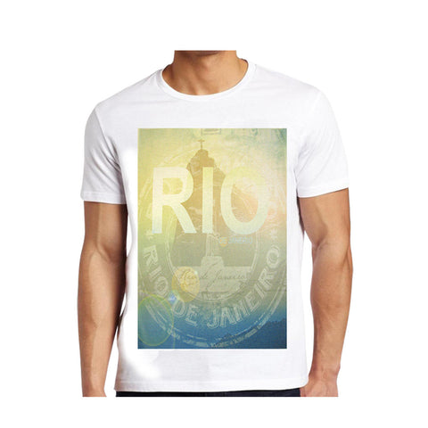 FITZGERALD RIO 2 PRINTED T-SHIRT - WHITE