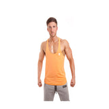 Branded Ego Men's Stringer Vest with Small "EGO" Print