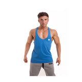 Branded Ego Men's Stringer Vest with Small "EGO" Print