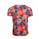 Men's Soul Star MT HIBISCUS2 T-shirt Coral