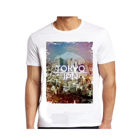 Jack & Danny's 'Tokyo Skyline Splash' T-shirt