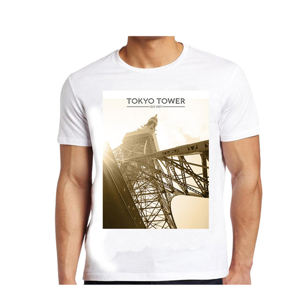 Jack & Danny's 'Toyko Tower (sepia)' T-shirt