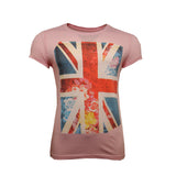Ladies W1 Union Jack London Printed Sublimation T-shirt