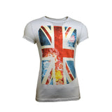 Ladies W1 Union Jack London Printed Sublimation T-shirt