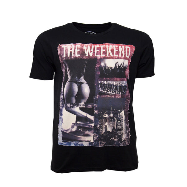 Jack & Danny's The Weekend Printed T-shirt Black