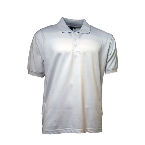 Jack & Danny's Mens Plain Polo White